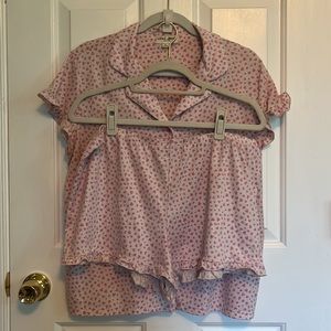 hearts pajama set